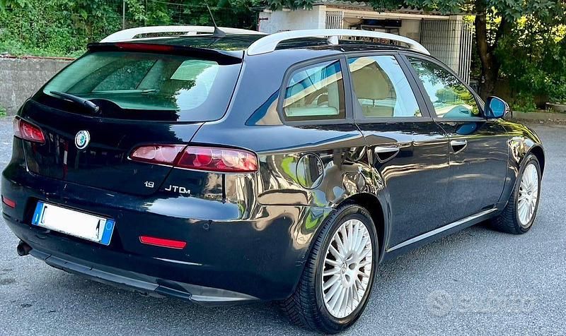 Usata Alfa Romeo 159 150 CV (110 kW) 2007 Nero Station wagon
