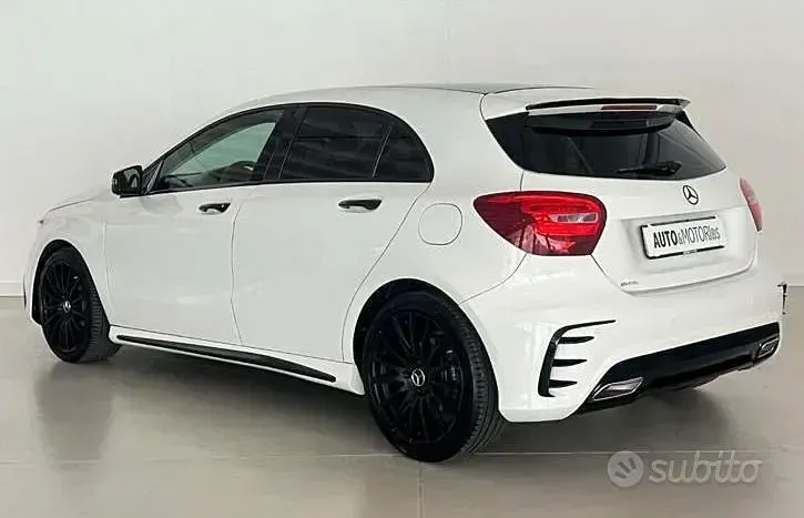Usata Mercedes A160 2017 Bianco Berlina