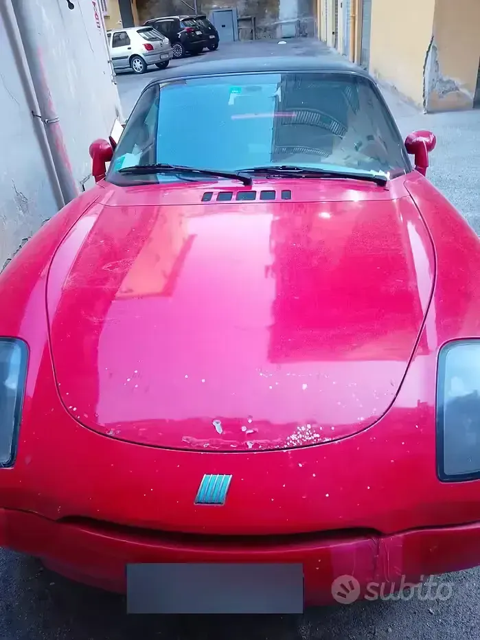 Usata Fiat Barchetta 131 CV (96 kW) 1998 Rosso Cabrio