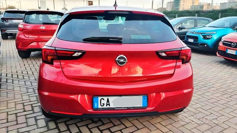 Usata Opel Astra Business 122 CV (89 kW) 2020 Rosso Berlina