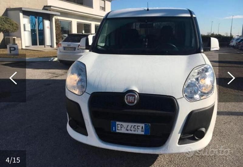 Usata Fiat Doblò 120 CV (88 kW) 2013 Bianco Monovolume