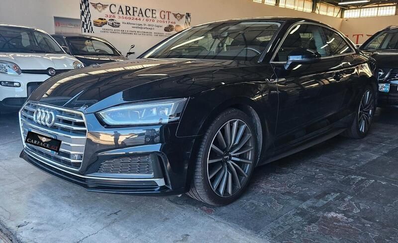 Usata Audi A5 Business 190 CV (139 kW) 2019 Nero Coupé