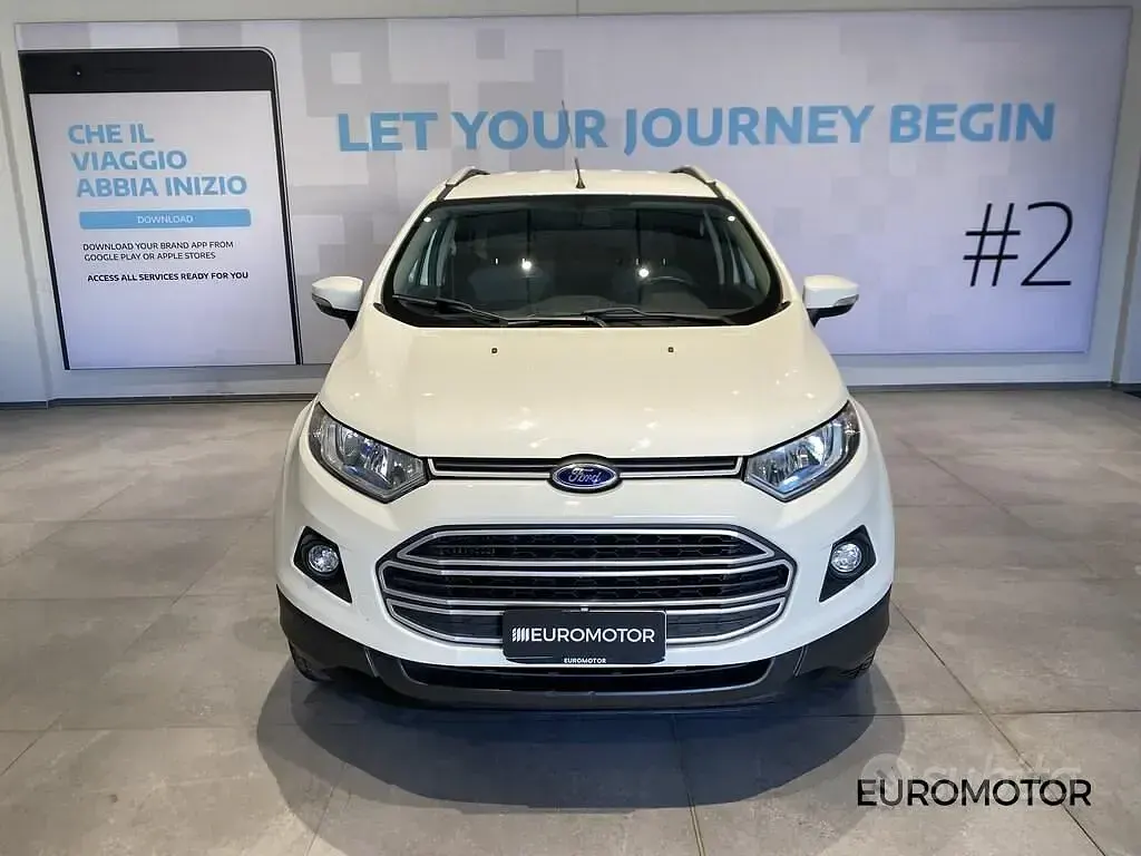 Usata Ford Ecosport Business Edition 95 CV (69 kW) 2016 Bianco SUV