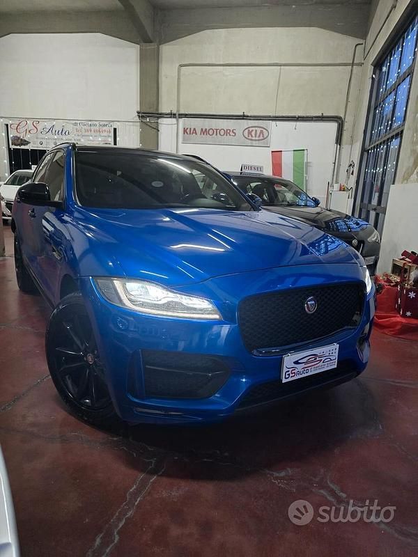 Usata Jaguar XF Portfolio 180 CV (132 kW) 2016 Blu Berlina