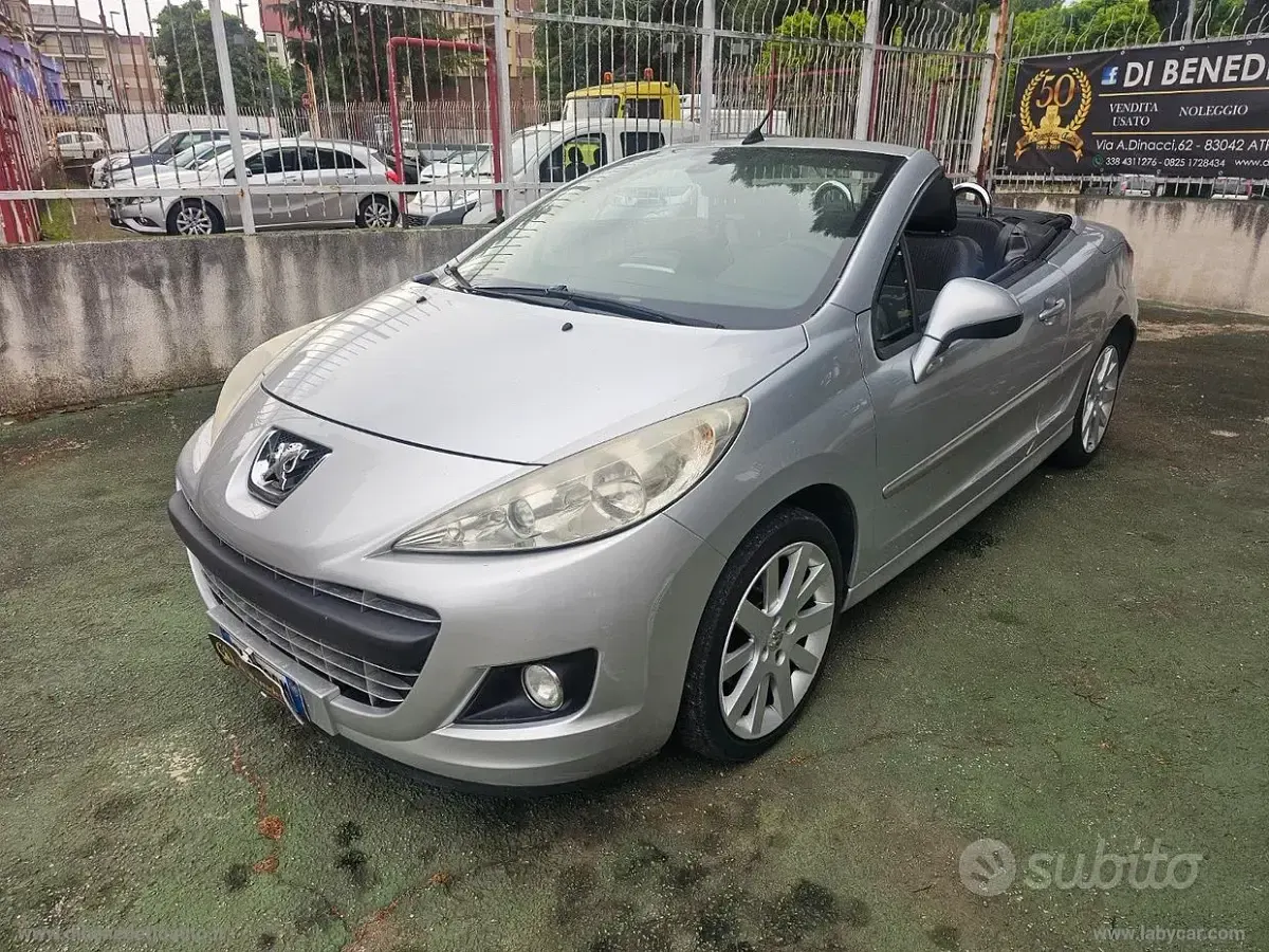 Begagnad Peugeot 207 CC 112 HK (82 kW) 2010 Grå Cab