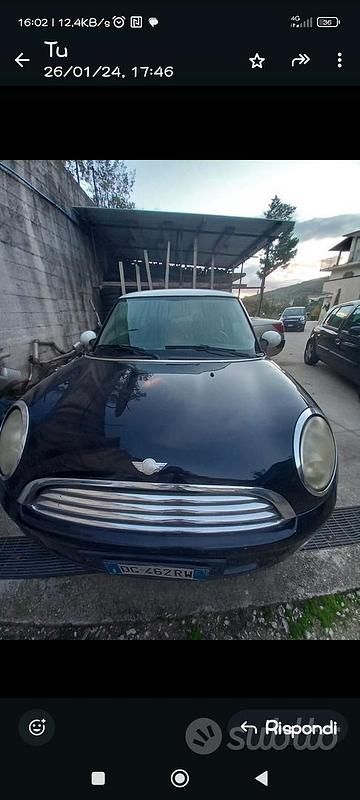 Usata Mini Cooper 2007 Nero Utilitaria