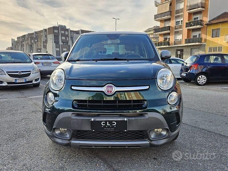 Usata Fiat 500L Trekking 95 CV (69 kW) 2016 Verde Monovolume