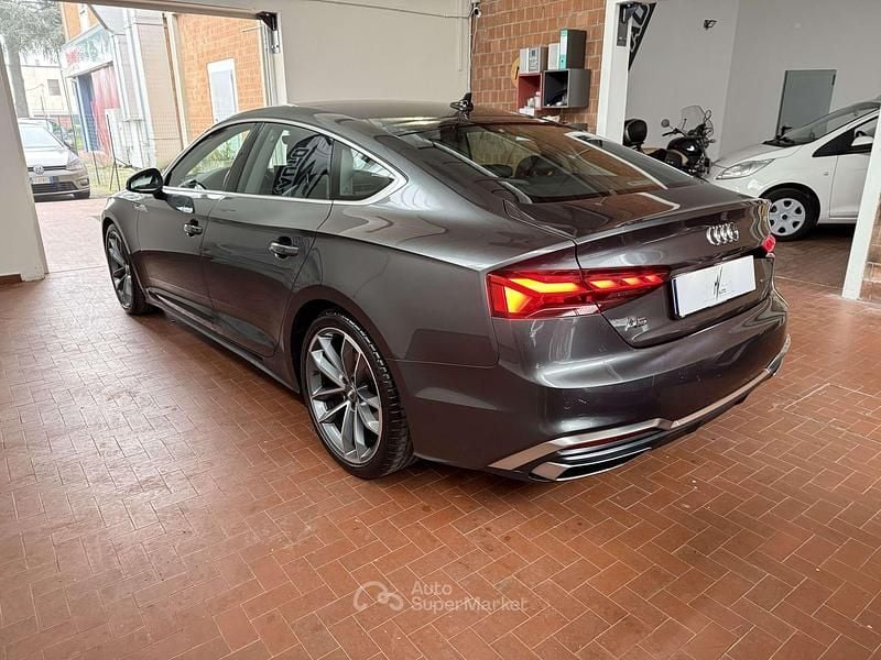Usata Audi A5 Sportback S-Line 204 CV (150 kW) 2021 Grigio Utilitaria