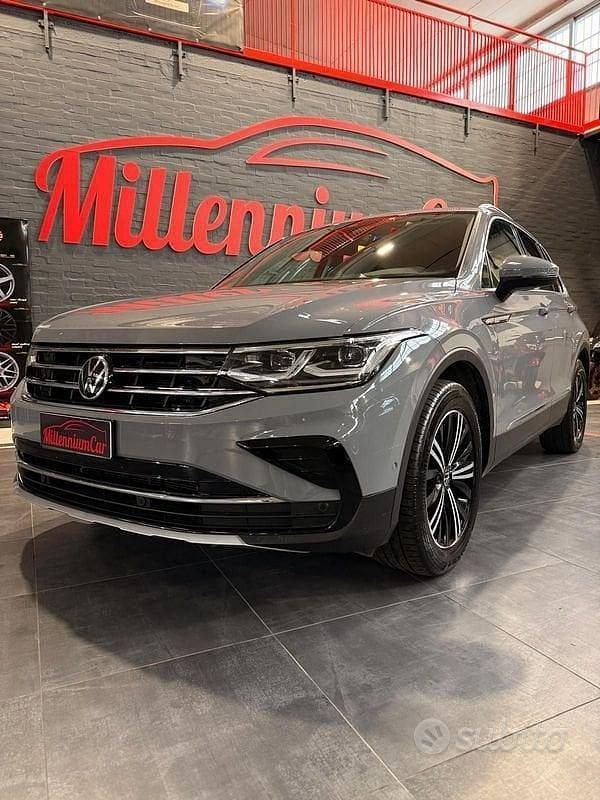 Usata VW Tiguan Elegance 150 CV (110 kW) 2021 Grigio SUV