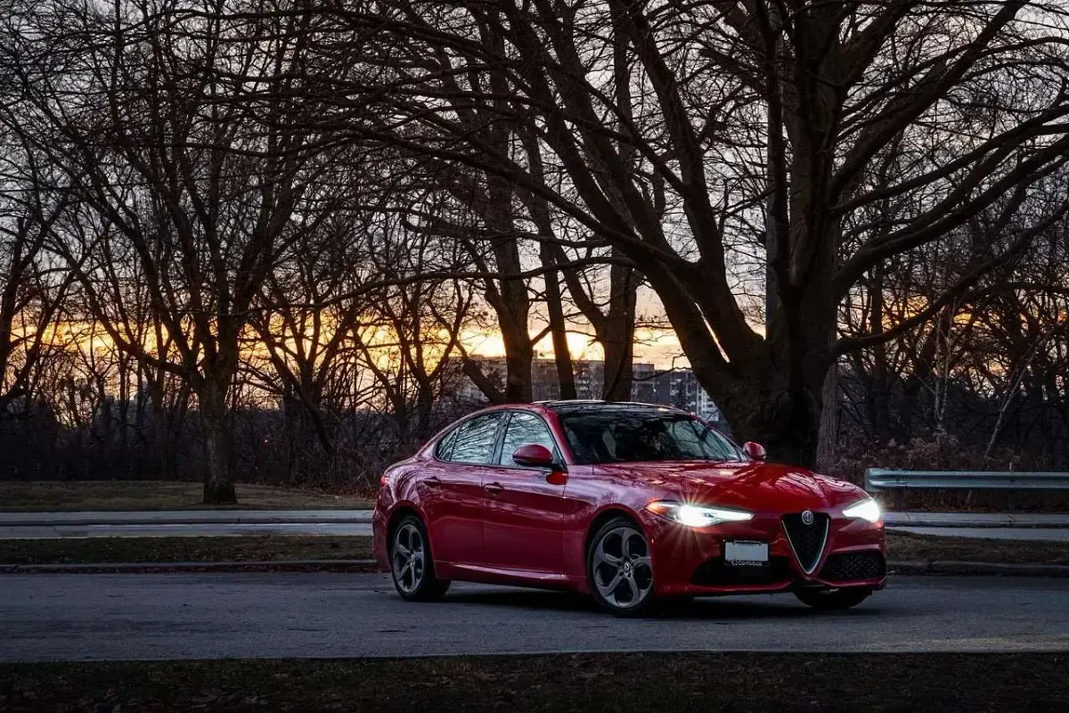 Usata Alfa Romeo Giulia Veloce 280 CV (205 kW) 2017 Rosso Berlina