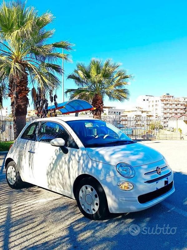 Usata Fiat 500 Pop 69 CV (50 kW) 2018 Bianco Berlina