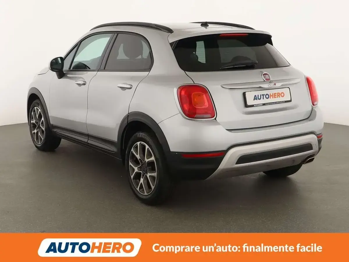 Usata Fiat 500X Cross 95 CV (69 kW) 2017 Argento SUV