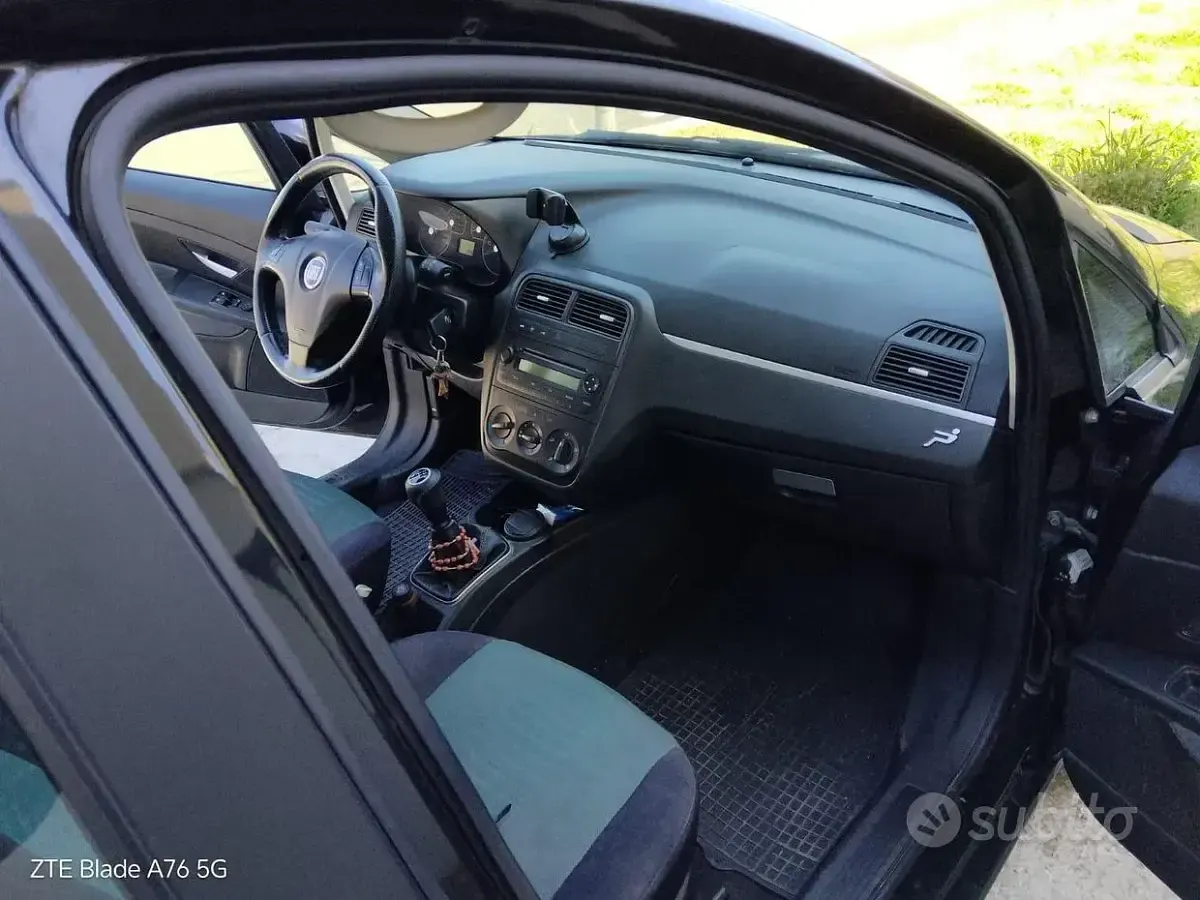 Usata Fiat Grande Punto 2007 Nero Utilitaria