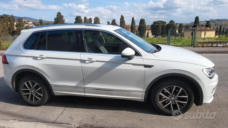 Usata VW Tiguan Business 115 CV (84 kW) 2017 Bianco SUV