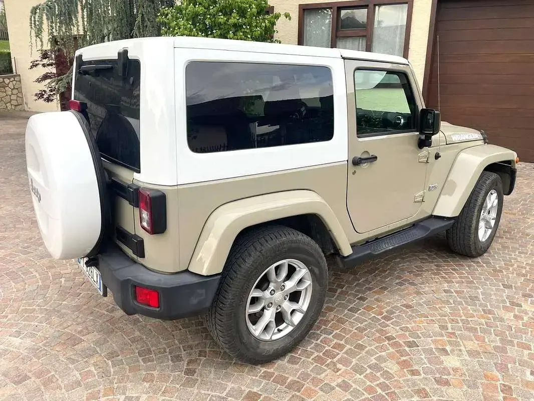 Usata Jeep Wrangler Limited 200 CV (147 kW) 2018 Beige SUV