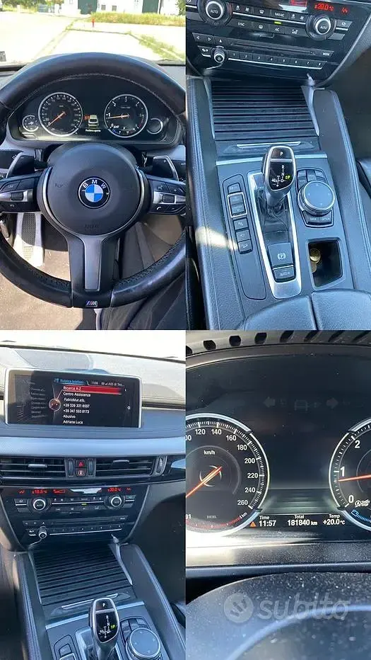 Usata BMW X6 M Sport 258 CV (189 kW) 2015 Nero SUV