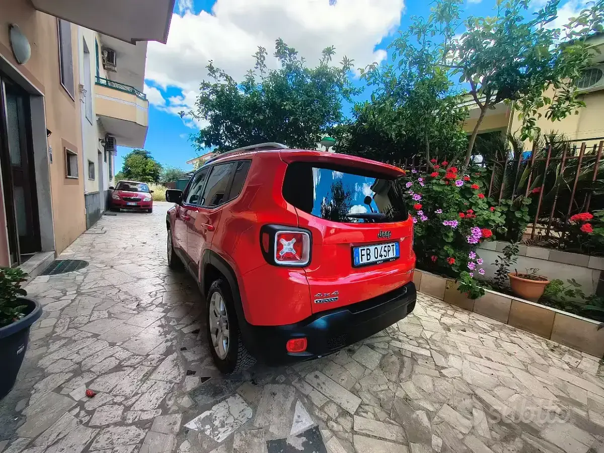 Usata Jeep Renegade 140 CV (102 kW) 2015 Rosso SUV