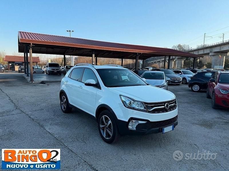 Usata SsangYong Korando Limited 150 CV (110 kW) 2018 Bianco SUV