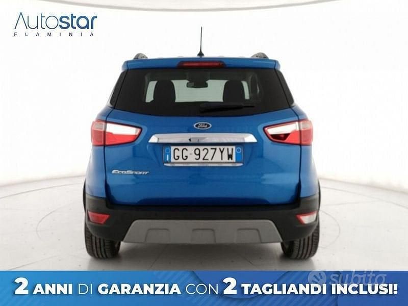 Begagnad Ford Ecosport Titanium S 125 HK (91 kW) 2021 Blå SUV