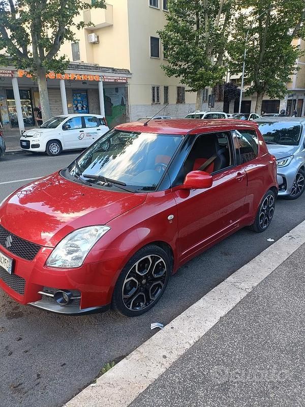 Rosso Usata 2007 Suzuki Swift Sport Due volumi | 3000 € (Buon prezzo) - Immagine 1/4