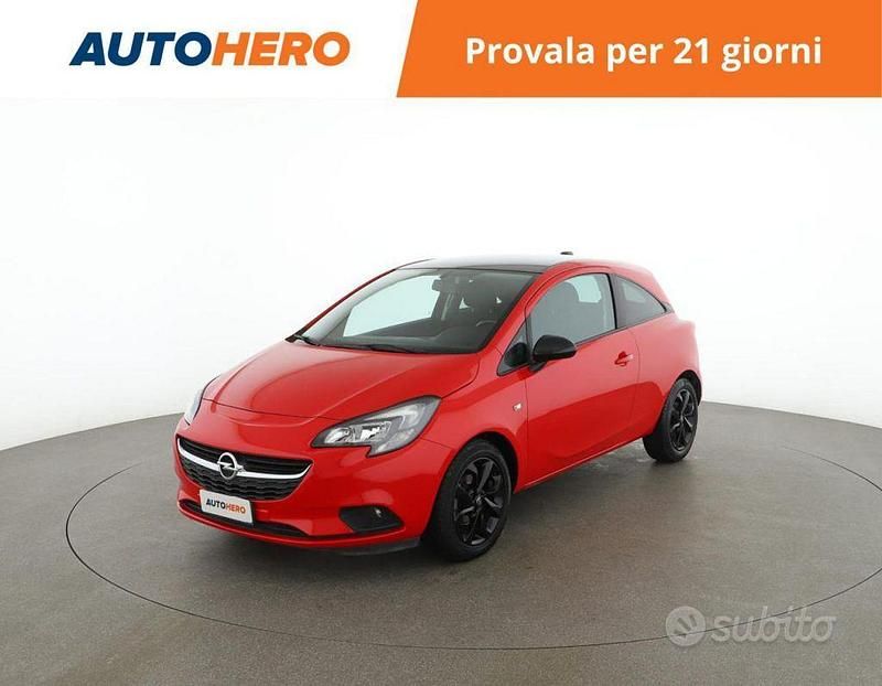 Rosso Usata 2018 Opel Corsa Edition Coupé | 9099 € (Buon prezzo) - Immagine 1/2