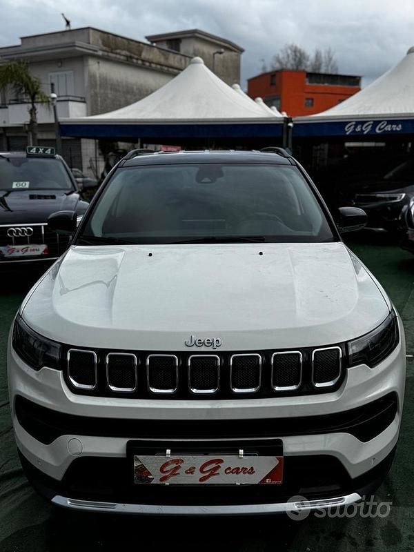 Usata Jeep Compass Limited 131 CV (96 kW) 2021 Bianco SUV