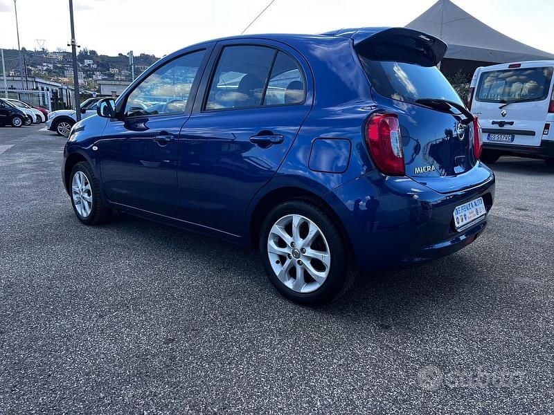 Usata Nissan Micra N-TEC 97 CV (71 kW) 2016 Blu Berlina