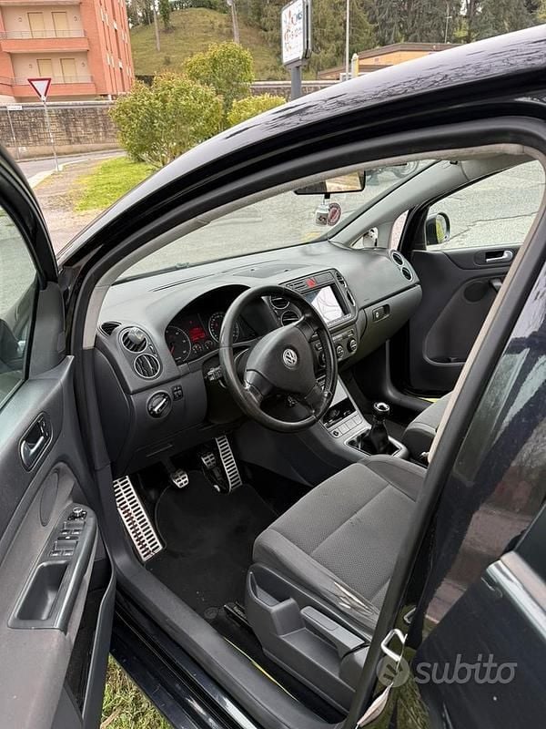 Usata VW Golf Plus Cross 105 CV (77 kW) 2008 Nero Monovolume