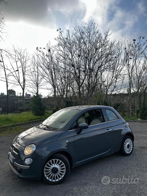 Usata Fiat 500 Lounge 85 CV (62 kW) 2011 Grigio Berlina