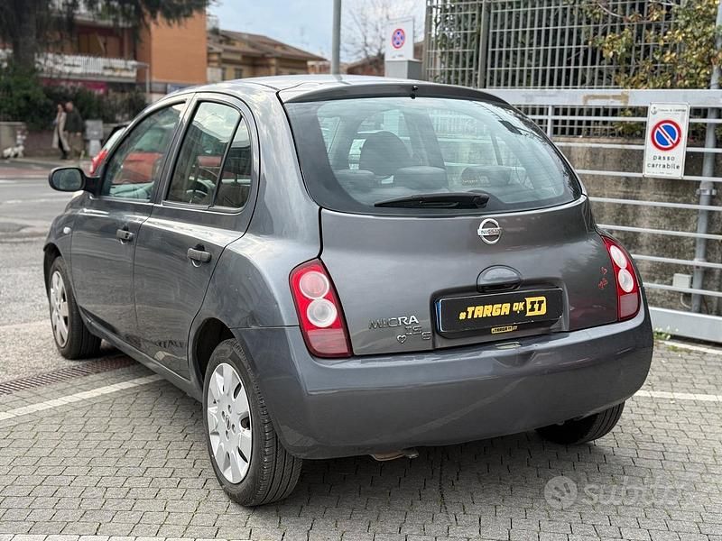 Usata Nissan Micra Visia 80 CV (58 kW) 2004 Grigio Utilitaria