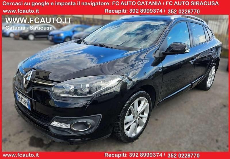 Nero Usata 2015 Renault Mégane GrandTour LIMITED Station wagon | 8500 € (Buon prezzo) - Immagine 1/4