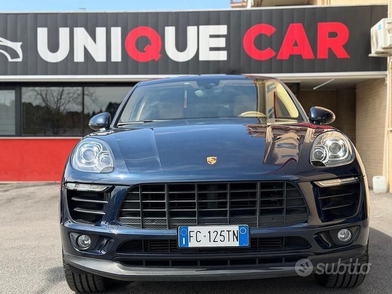 Usata Porsche Macan 250 CV (183 kW) 2016 Blu SUV