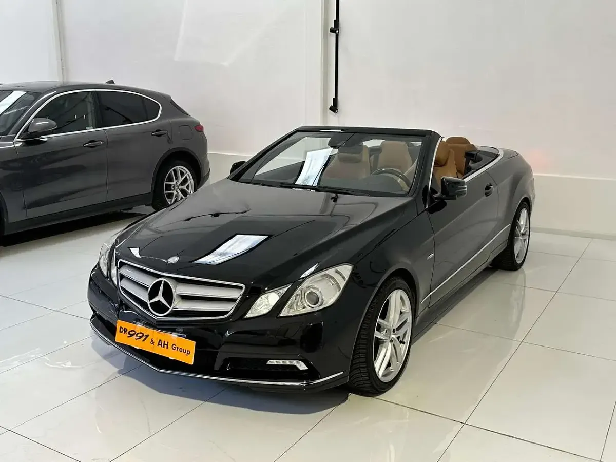 Usata Mercedes E350 Executive 231 CV (169 kW) 2012 Nero Cabrio