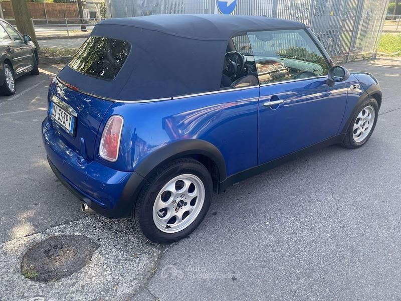 Usata Mini Cooper Cabriolet 116 CV (85 kW) 2006 Blu/azzurro Cabrio