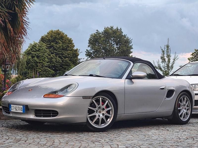 Usata Porsche 986 Boxster 1997 Grigio Cabrio