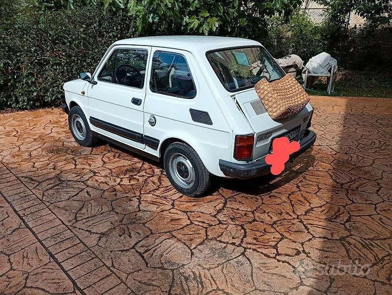 Usata Fiat 126 1970 Bianco Utilitaria