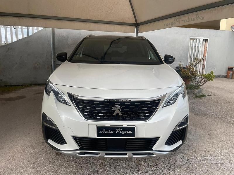 Usata Peugeot 5008 GT-line 131 CV (96 kW) 2019 Bianco SUV