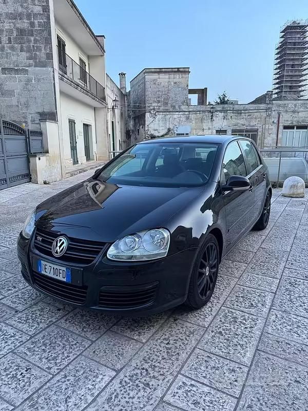 Usata VW Golf V GTD 170 CV (125 kW) 2007 Nero Berlina
