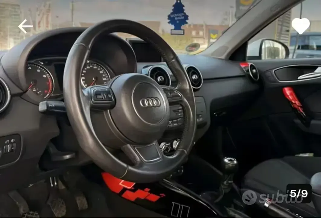 Usata Audi A1 140 CV (102 kW) 2013 Bianco Utilitaria