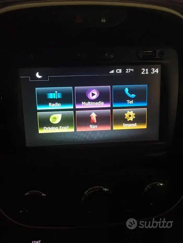 Usata Renault Captur 2018 Bluazzurro SUV