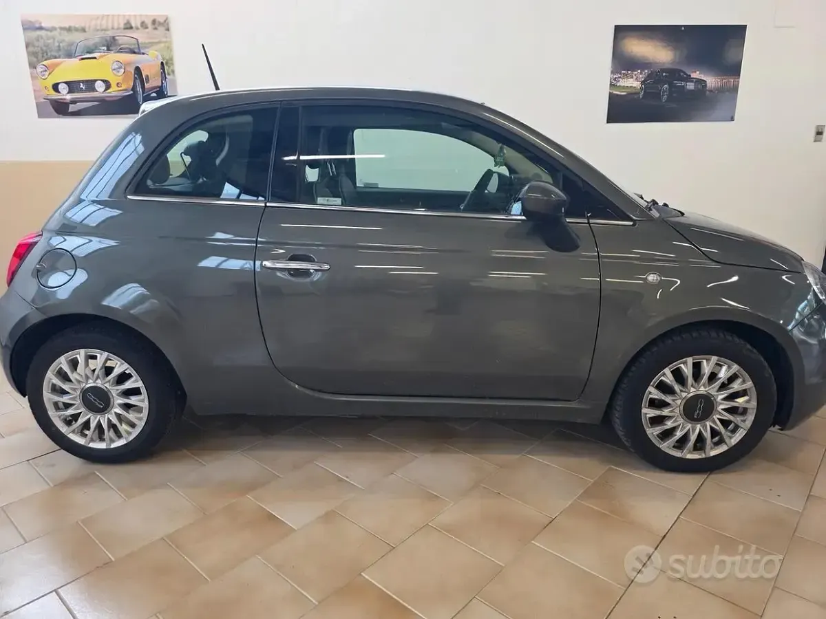 Usata Fiat 500 Lounge 69 CV (50 kW) 2016 Grigio Berlina