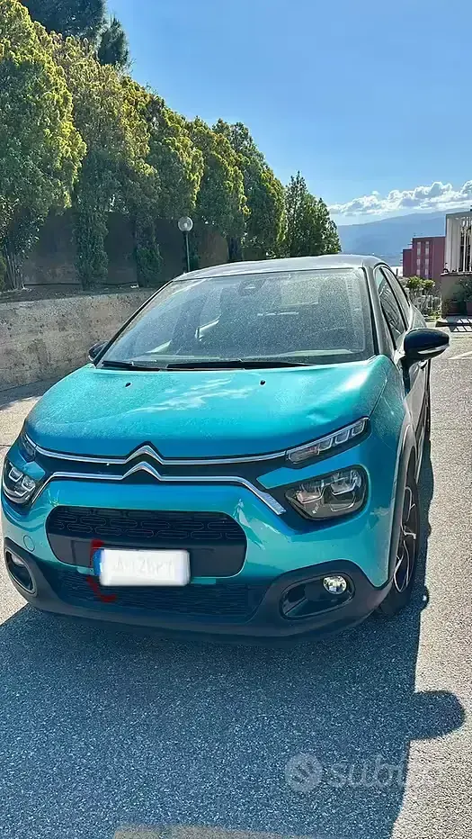 Usata Citroën C3 Feel 83 CV (61 kW) 2020 Verde Utilitaria