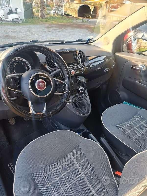 Usata Fiat 500 Lounge 69 CV (50 kW) 2016 Nero Utilitaria