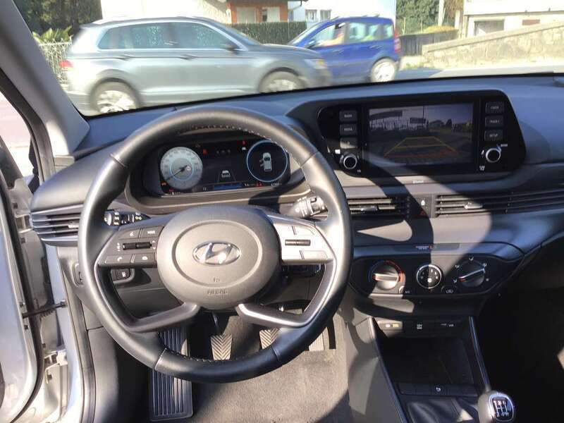 Usata Hyundai i20 84 CV (61 kW) 2021 Argento Berlina