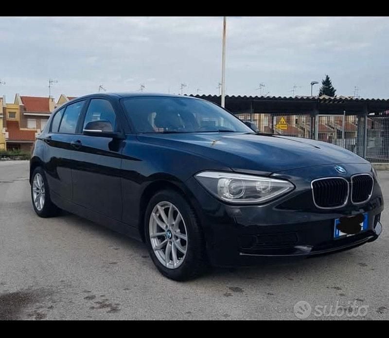 Usata BMW 116 2015 Nero Utilitaria