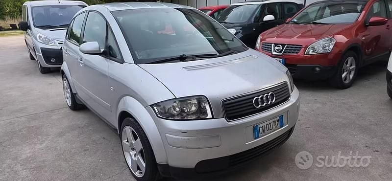Usata Audi A2 Comfort 74 CV (54 kW) 2005 Grigio Utilitaria