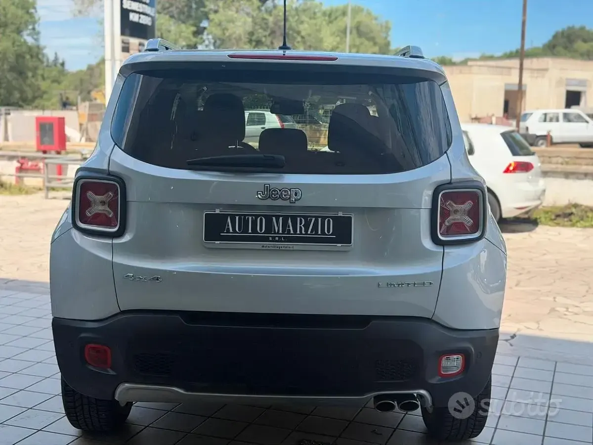 Usata Jeep Renegade Limited 140 CV (102 kW) 2017 Grigio SUV