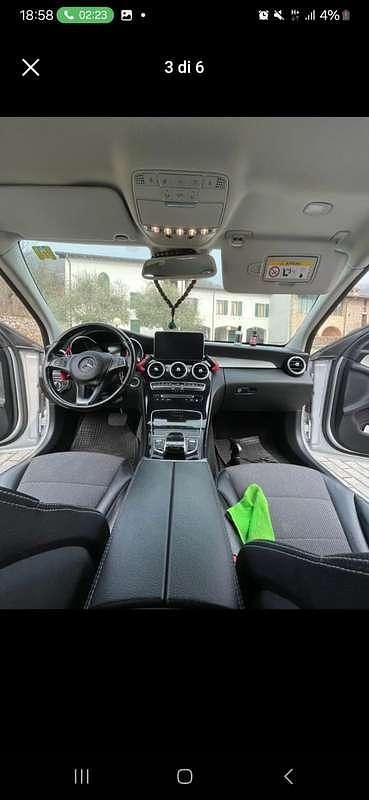 Usata Mercedes C220 Premium 170 CV (125 kW) 2016 Grigio Berlina