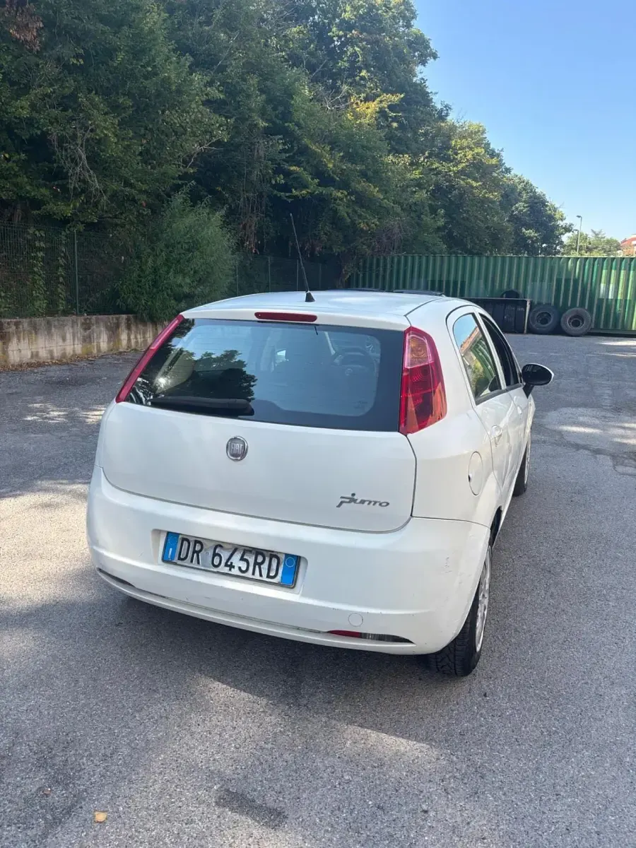 Usata Fiat Grande Punto Active 75 CV (55 kW) 2008 Bianco Utilitaria