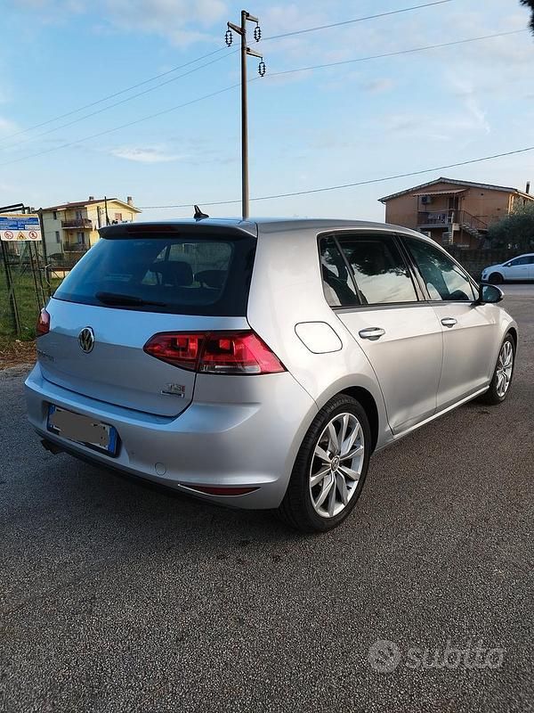 Usata VW Golf VII 125 CV (91 kW) 2015 Grigio Berlina